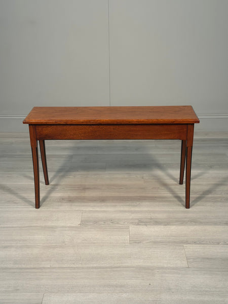 19th Century Walnut Piano Stool