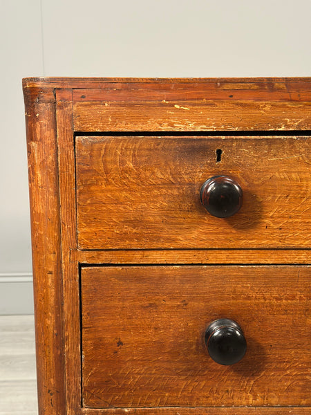 Antique Chest Of Drawers In Scumble Paint