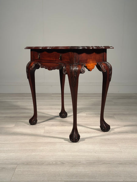 19th Century Irish Mahogany Side Table