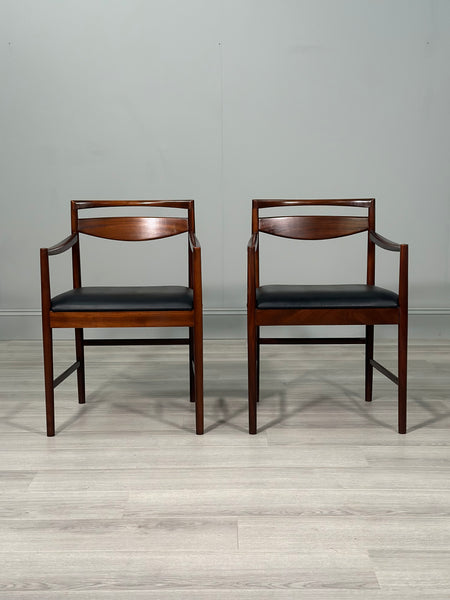 A Pair Of Rosewood McIntosh Carver Chairs