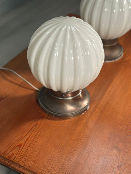 A Pair Of Art Deco Lamps