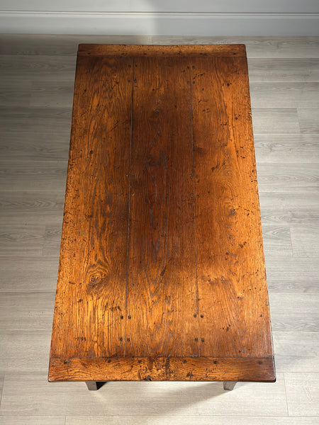 18th Century Style Antique Oak Dining Table