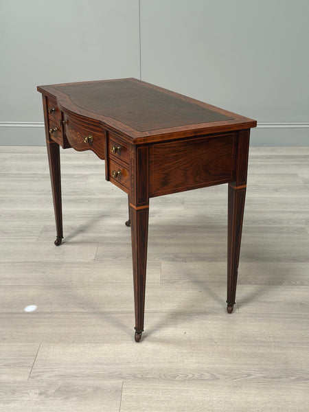 Sheraton Revival Rosewood Writing Table