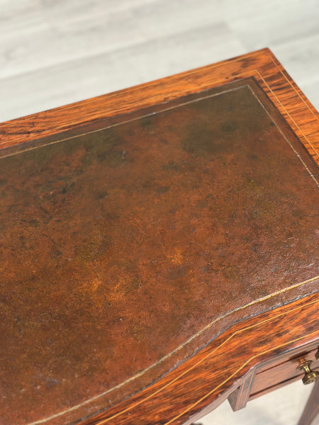 Sheraton Revival Rosewood Writing Table