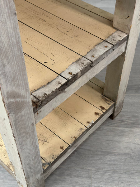 Antique Industrial Prep Table C.1930