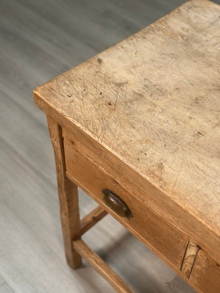 Antique Bakers Prep Table