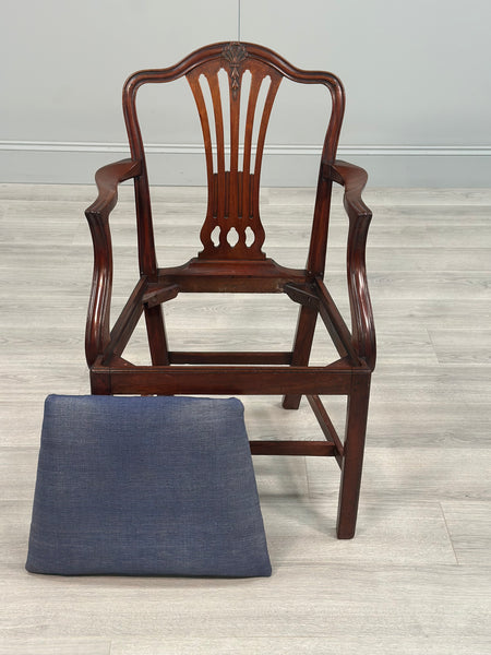 Georgian Mahogany Armchair