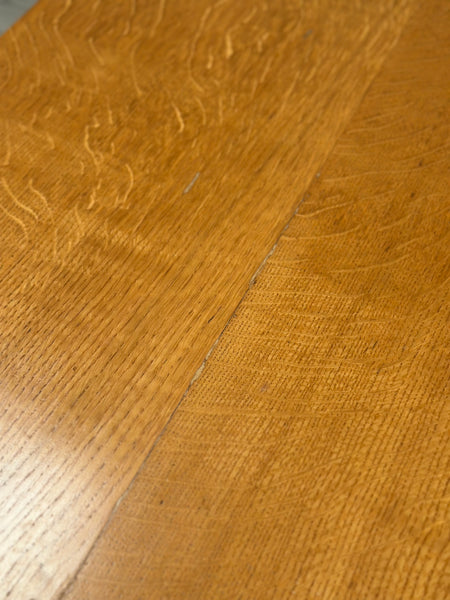 Oak Refectory Table - Yorkshire Critter Man
