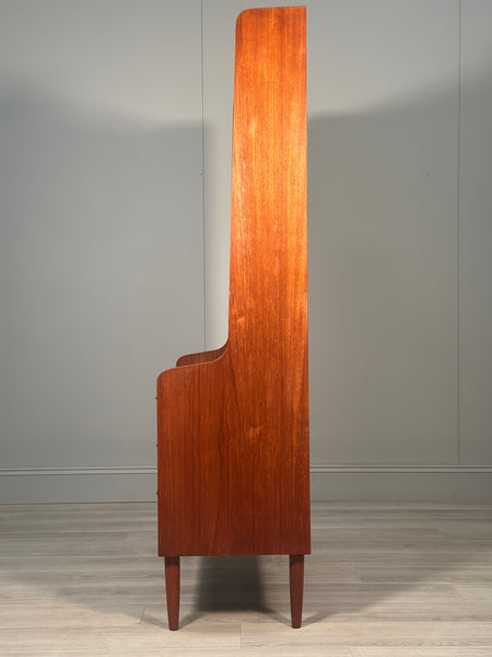 Danish Teak Bureau Bookcase By Erik Petersen For EP Mobler
