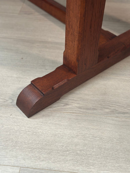 Arts & Crafts Oak Refectory Table