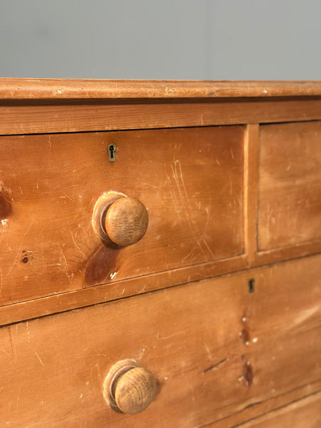 19th Century Pine Chest Of Drawers