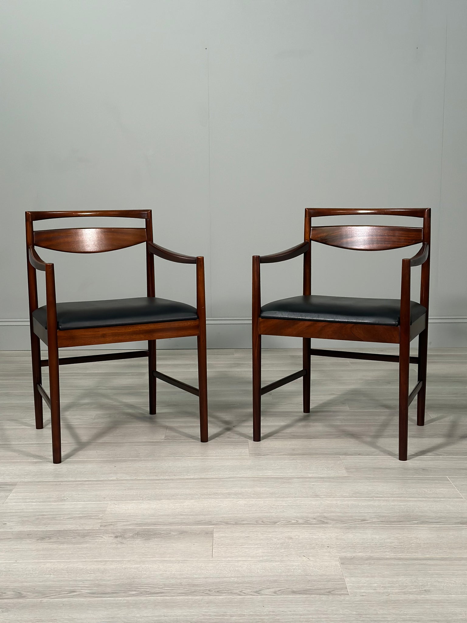 A Pair Of Rosewood McIntosh Carver Chairs