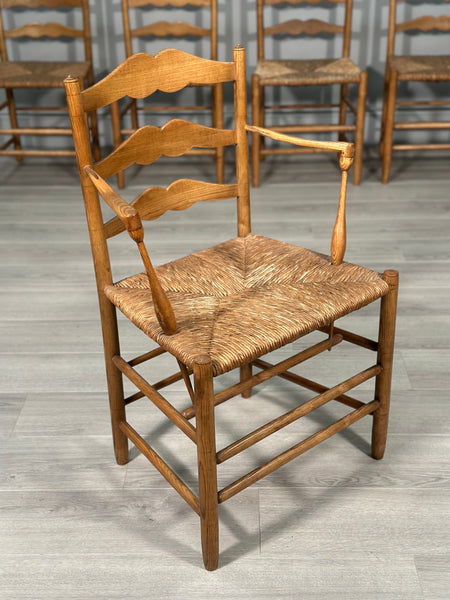 A Set of 6 Antique Pass Dining chairs By Neville Neal