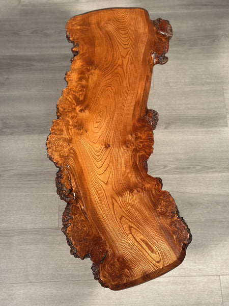 Burr Elm Natural Coffee Table