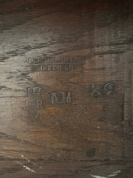 Large Military Arts & Crafts Oak Refectory Table