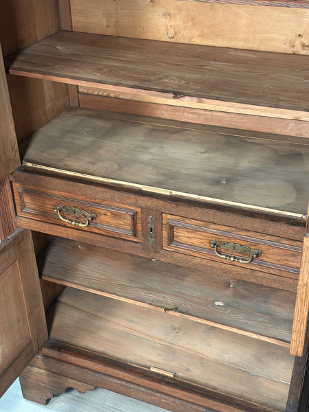 Antique French Oak Cupboard
