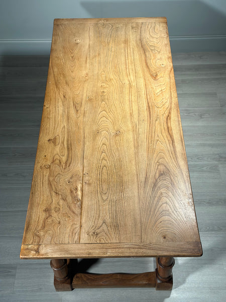 Antique Elm Refectory Table
