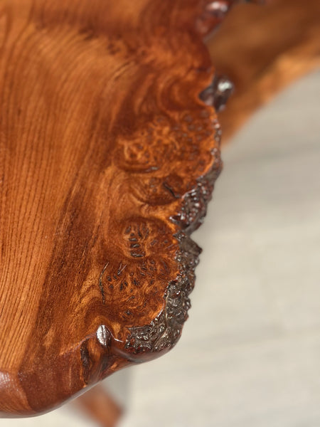 Burr Elm Natural Coffee Table