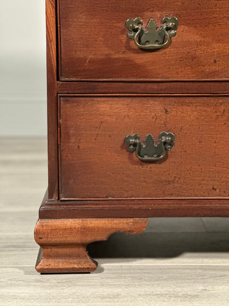 Small Mahogany Georgian Chest Of Drawers