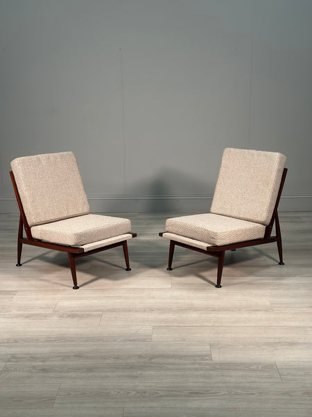 Pair of Mid Century Lounge Chairs