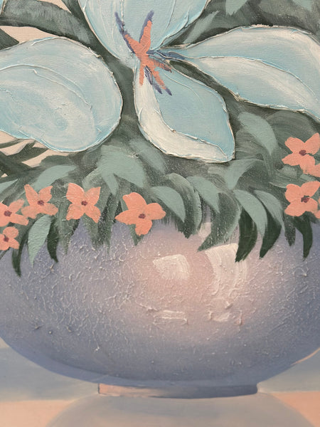 Large 20th Century Acrylic On Canvas signed ‘Nicol’