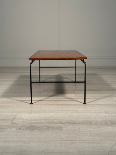 1960’s Teak and Steel Coffee Table