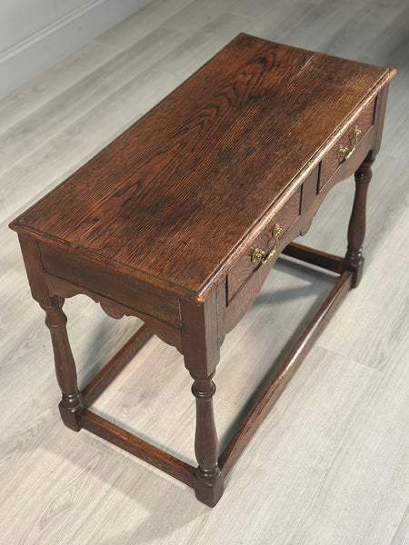 Georgian Oak Side Table C.1800