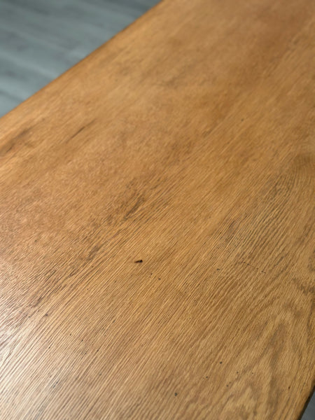 Large Antique Oak Refectory Table