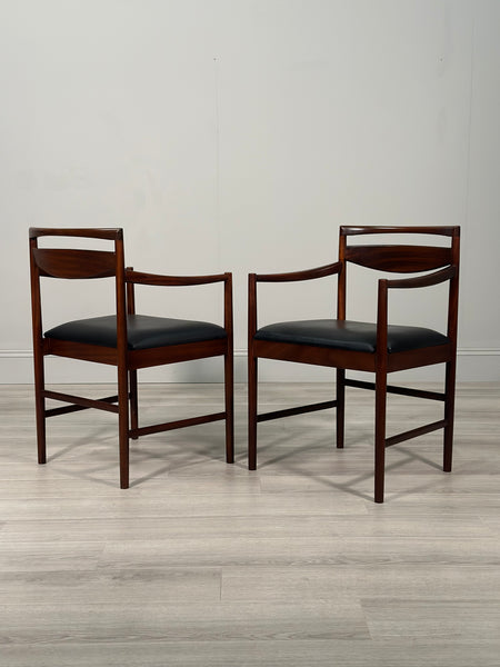 A Pair Of Rosewood McIntosh Carver Chairs