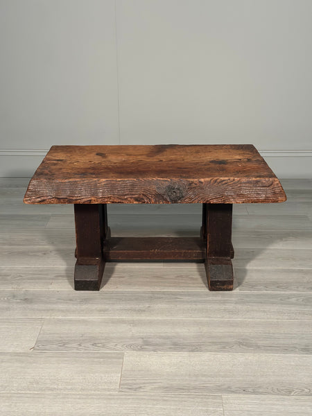 Chunky Natural Antique Coffee Table