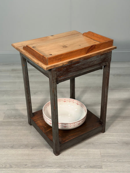 Victorian Pine Wash Stand In Paint