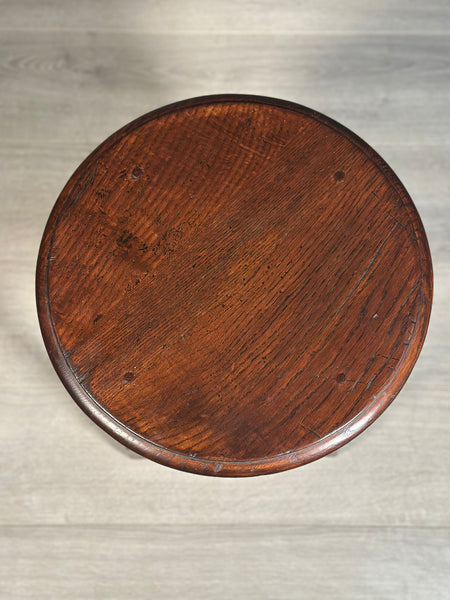 Titchmarsh and Goodwin Oak Stool