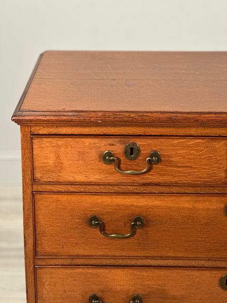 Antique Oak Chest Of Drawers C.1820