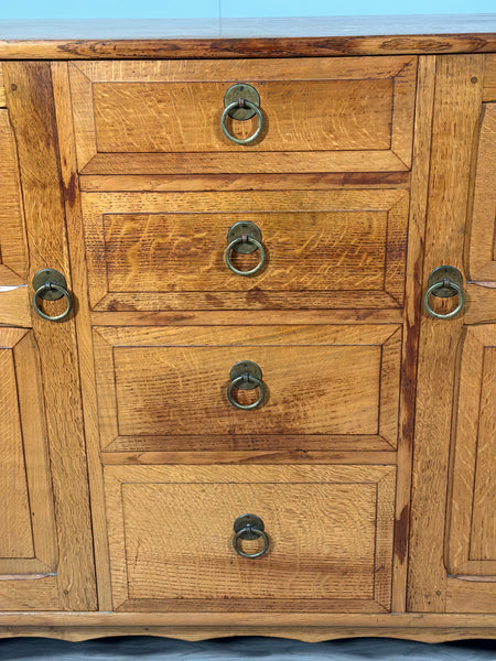 A 1930’s Oak Sideboard By Reynolds Of Ludlow For Heals Of London