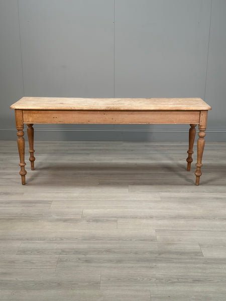 Large 19th Century Pine Prep Table