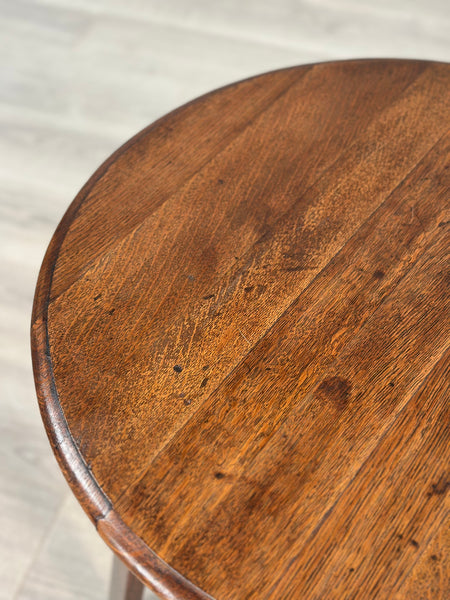 Arts & Crafts Oak Cricket Table c1930