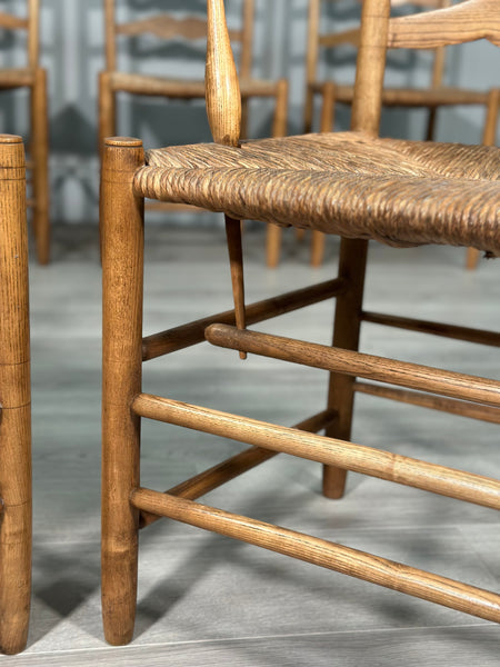 A Set of 6 Antique Pass Dining chairs By Neville Neal