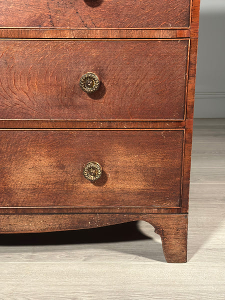 Georgian Oak Chest Of Drawers