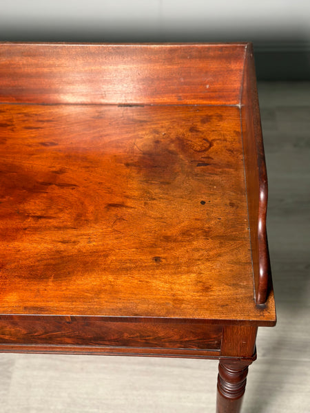 Plum Pudding Mahogany Washstand c.1880