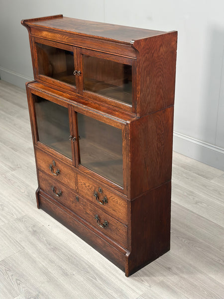 Small Oak Barrister’s Bookcase C.1910