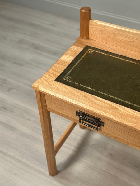 Arts & Crafts Style Oak Writing Desk