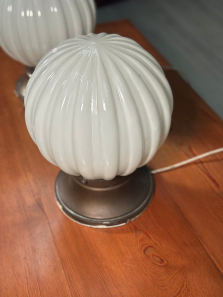 A Pair Of Art Deco Lamps