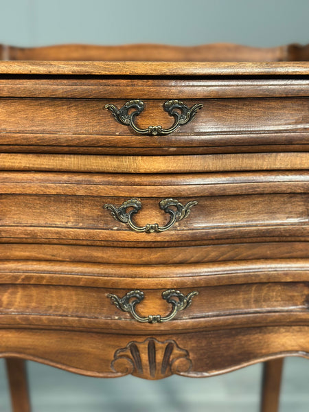 Antique French Oak Bedside Cabinets