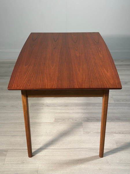 Danish Teak And Oak Dining Table By Farstrup Mobler C.1960