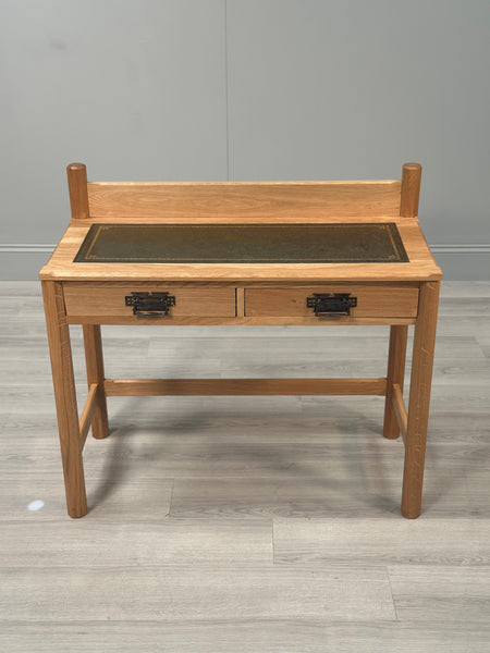 Arts & Crafts Style Oak Writing Desk