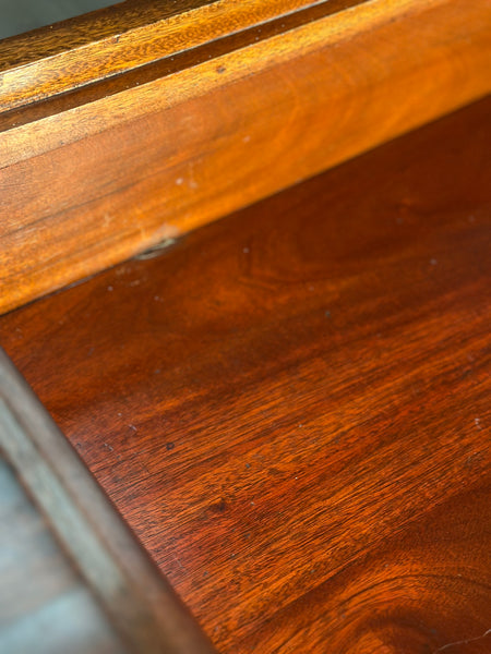 Edwardian Mahogany Pedestal Sideboard
