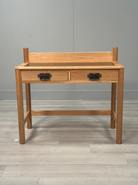 Arts & Crafts Style Oak Writing Desk