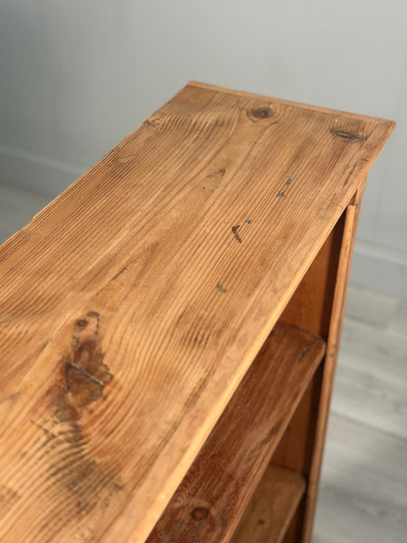 Antique Pine Bookcase