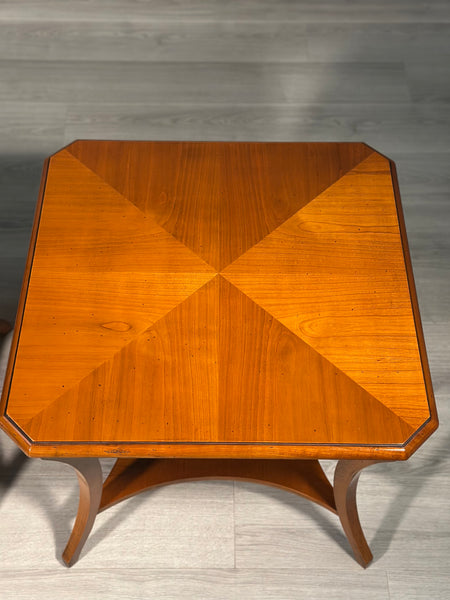 A Pair of Vinatge French Walnut Side Tables