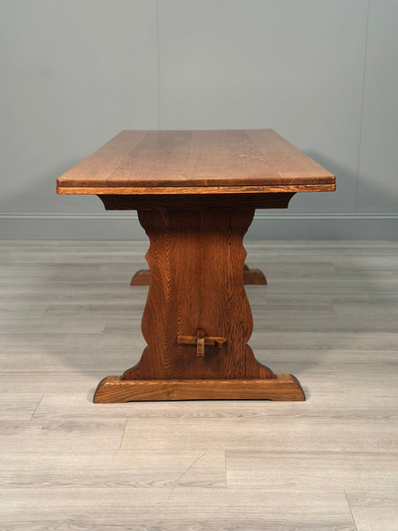 Antique Oak Refectory Table